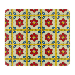 Planche À Découper Style mexicain de cru de tuile