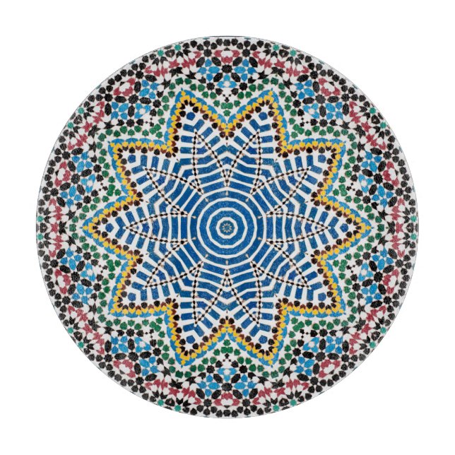 Planche À Découper Style mosaïque Talavera (Devant)