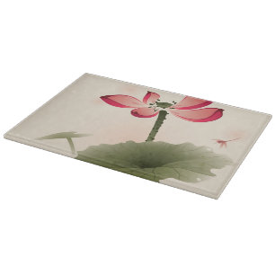 Planche À Découper Style oriental Lotus