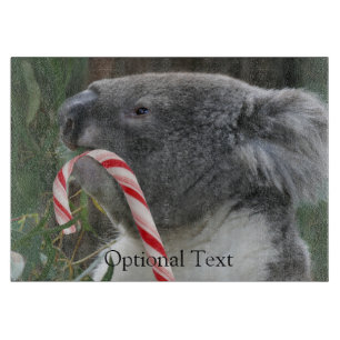 Planche À Découper Sucre de canne de Noël australien Koala