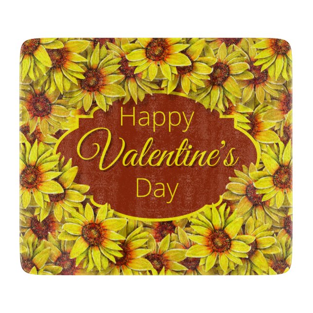 Planche À Découper Sunflower Cutting Board (Devant)