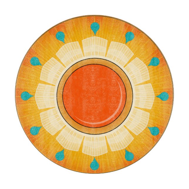 Planche À Découper Sunny Navajo Day Charcuterie Board (Devant)