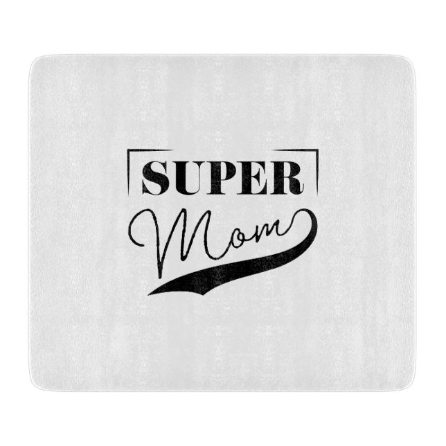 Planche À Découper Super Maman (Devant)