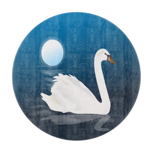 PLANCHE À DÉCOUPER SWAN BLANC (Devant)