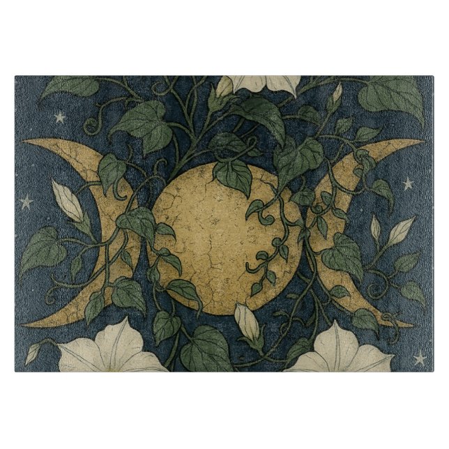 Planche À Découper Symbole de lune triple (Devant)