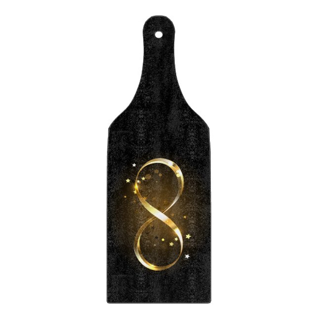 Planche À Découper Symbole d'infini doré (Devant)