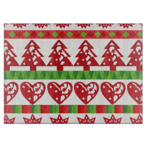 Planche À Découper Symboles de Noël