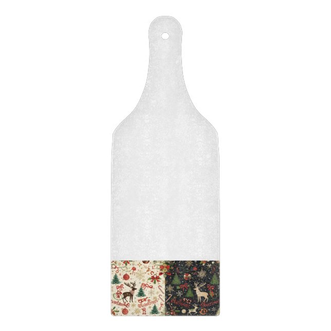 Planche À Découper Tablas de cortar con diseño moderno de navidad  (Devant)