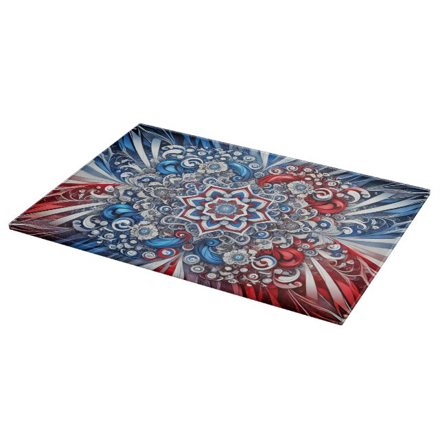 Planche À Découper Table à découper avec design de couleurs française (Coin)