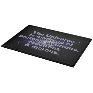 Planche À Découper Table à découper drôle "L'Univers"