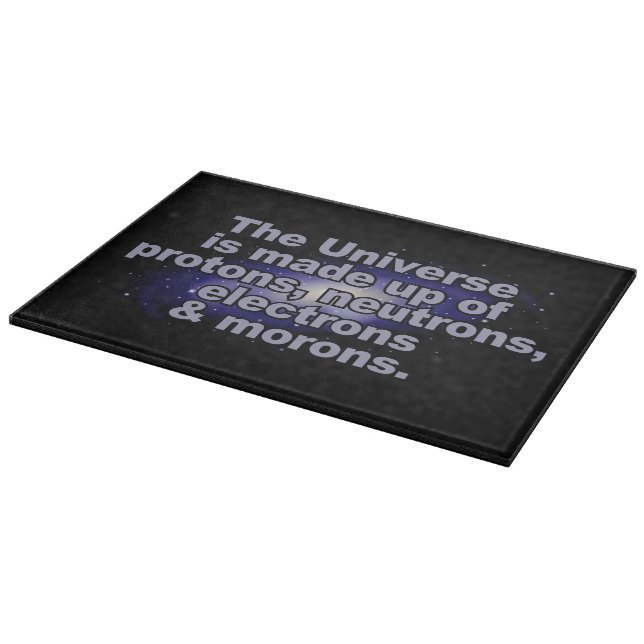 Planche À Découper Table à découper drôle "L'Univers" (Coin)
