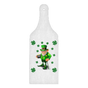 Planche À Découper Table de coupe de verre Bonne Saint Patrick's Day