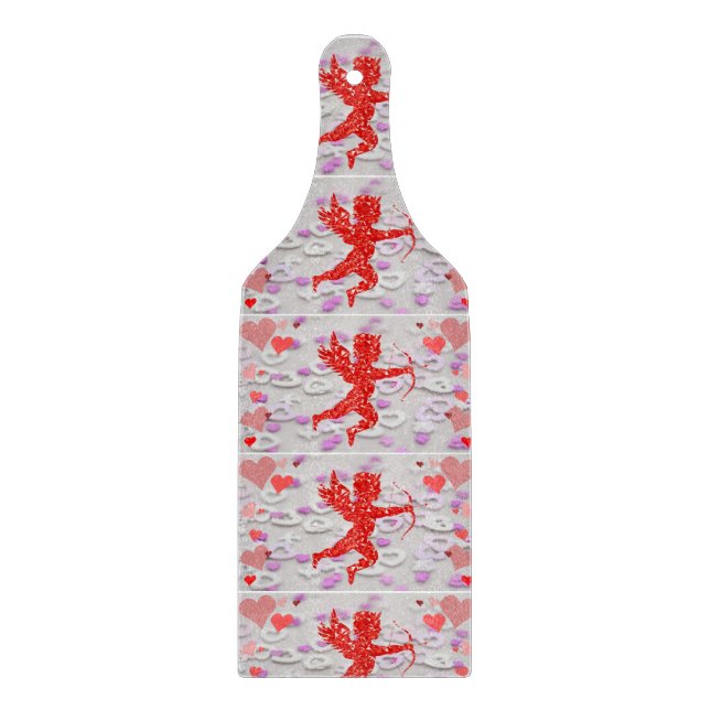 Planche À Découper Table de coupe de verre Saint-Valentin (Devant)
