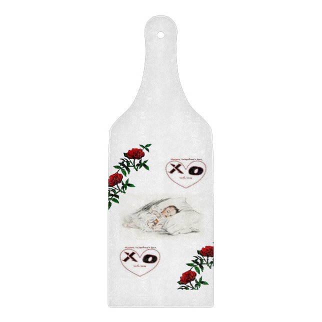 Planche À Découper Table de coupe de verre Saint-Valentin (Devant)