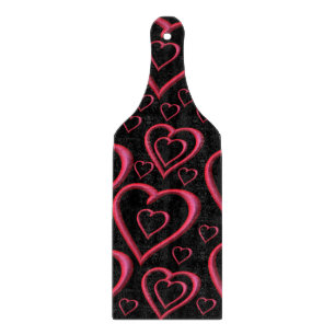 Planche À Découper Table de coupe de verre Saint-Valentin
