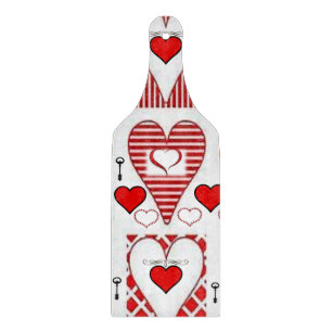 Planche À Découper Table de coupe de verre Saint-Valentin