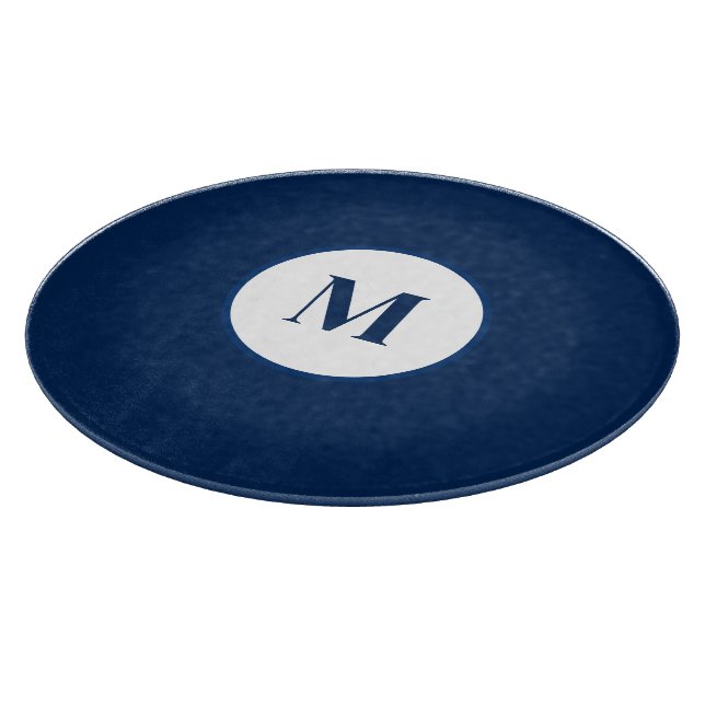 Planche À Découper Table de coupe en verre rond (Coin)