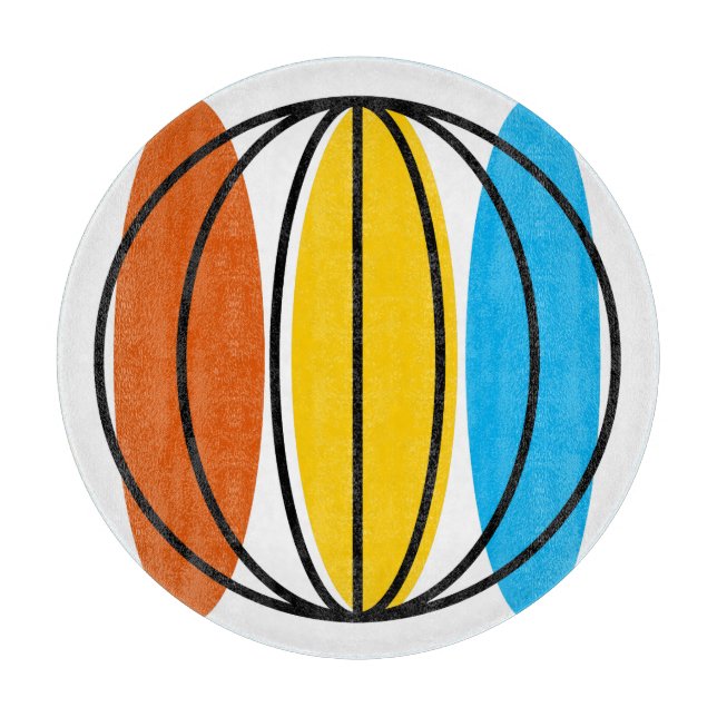 Planche À Découper Table de découpe du monde (Devant)