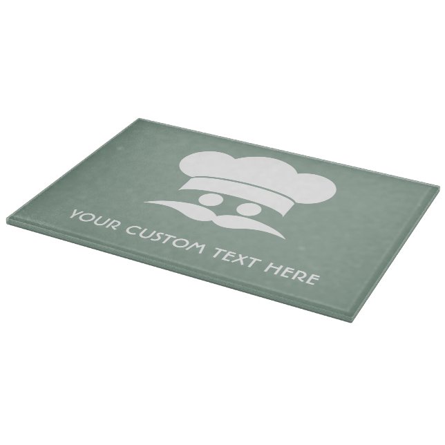 Planche À Découper Table de découpe personnalisée chef (Coin)