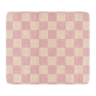 Planche À Découper Tableau de bord rose et crème