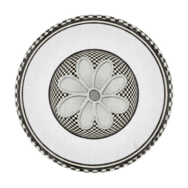 Planche À Découper Tableau de contrôle Daisy Charcuterie Board (Devant)