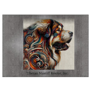 Planche À Découper Tableau de coupe à tête colorée TM