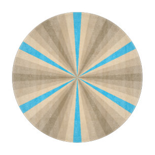 Planche À Découper Tableau de coupe en verre d'illusion d'été