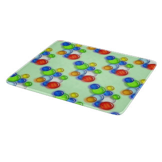 Planche À Découper Tableau de découpe - Bulles colorées