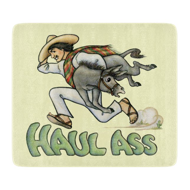 Planche À Découper Tableau de découpe des ânes (Devant)