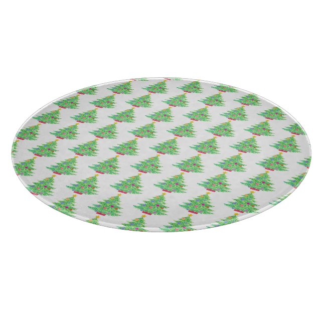 Planche À Découper Tableau de découpe des arbres de Noël (Coin)