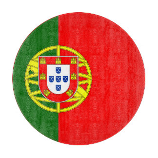 Planche À Découper Tableau de découpe du drapeau portugais