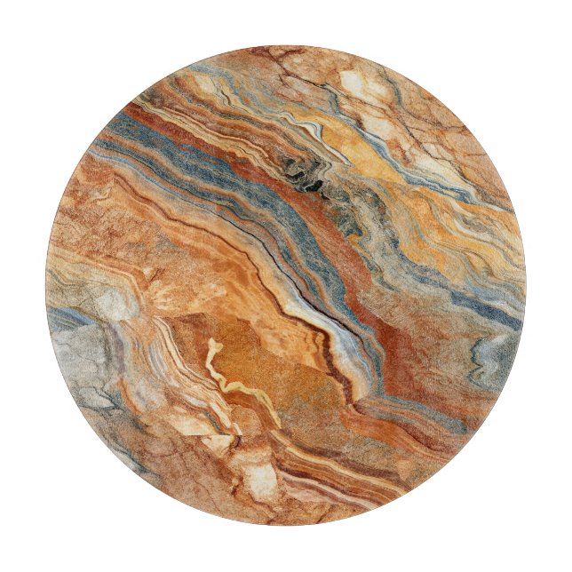 Planche À Découper Tableau de découpe du marbre terrestre (Devant)