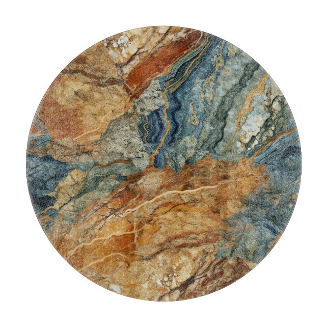 Planche À Découper Tableau de découpe du marbre terrestre (Devant)