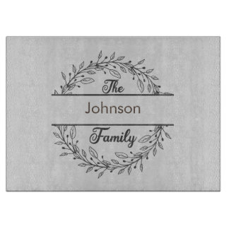 Planche À Découper Tableau de découpe monogrammé