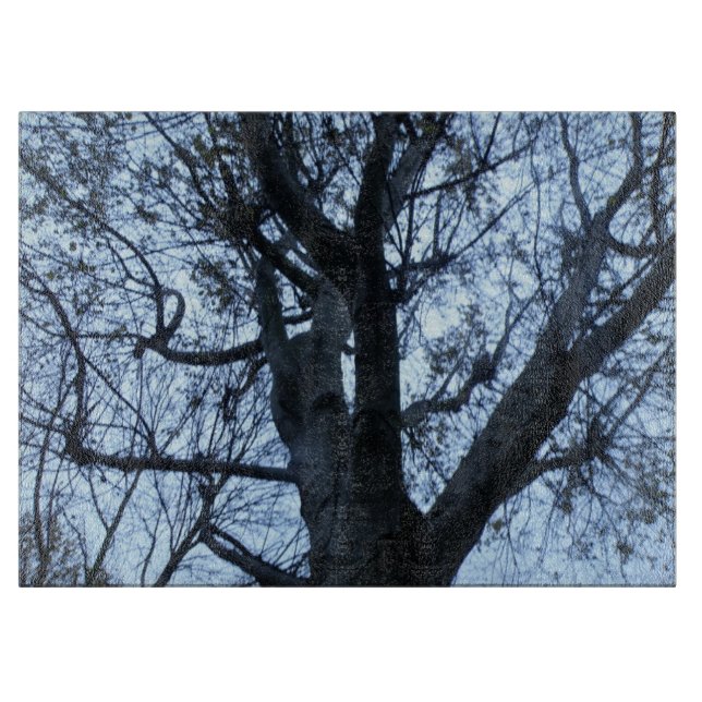 Planche À Découper Tableau de découpe Silhouette Arbre (Devant)