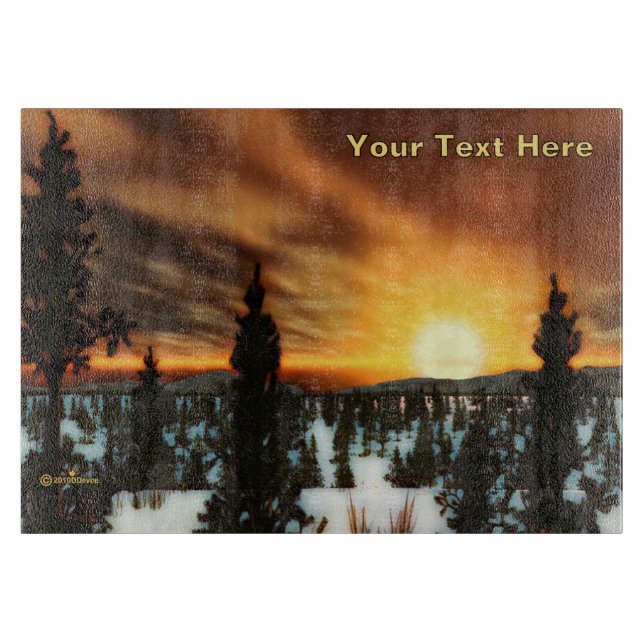 Planche À Découper Taiga Sun (Devant)