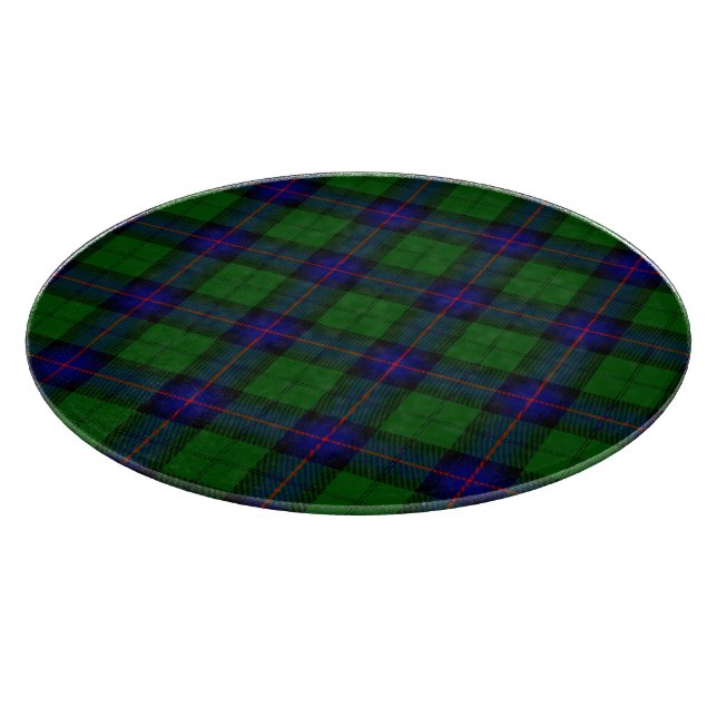 Planche À Découper tartan Armstrong bleu et vert à carreaux (Coin)
