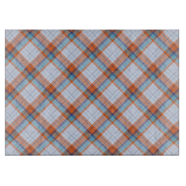 Planche À Découper Tartan Plaid Cutboard (Devant)