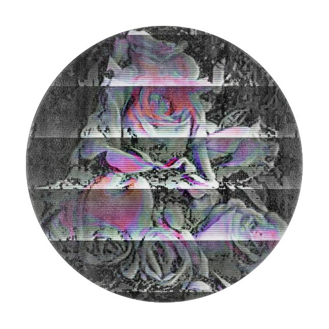 Planche à découper Techno Bouquet (Devant)