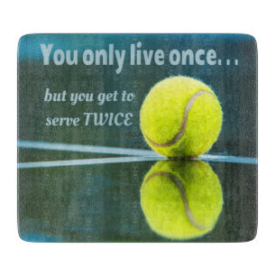 Planche À Découper Tennis en direct une fois sept deux fois, Tennis B