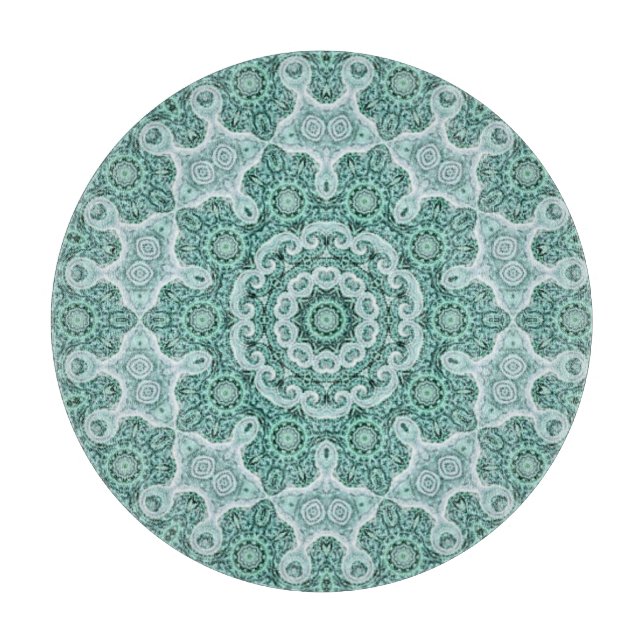 Planche À Découper tentation dans la sarcelle d'hiver (Devant)