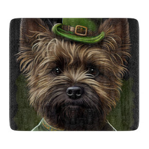 Planche À Découper Tervueren Cairn en robe pour la Saint-Patrick