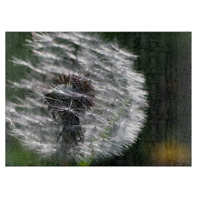 Planche À Découper Tête de graines de Dandelion - Panneau de découpe  (Devant)