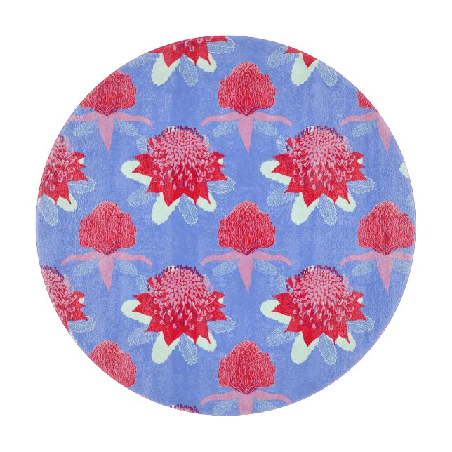 Planche À Découper Tête de waratah (Devant)