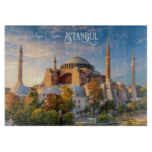 Planche À Découper Texte personnalisé Istanbul