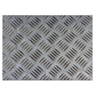 Planche À Découper Texture de plaque métallique