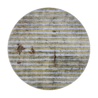 Planche À Découper Texture de zinc rouillé, arrière - plan de grunge