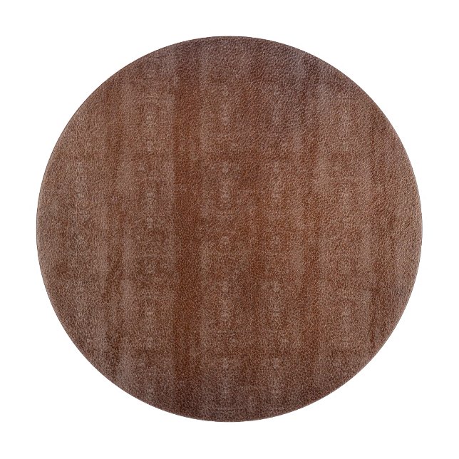 Planche À Découper Texture en cuir authentique, véritable arrière - p (Devant)