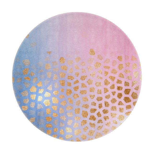 Planche À Découper Texture or : dégradé abstrait arrière - plan (Devant)