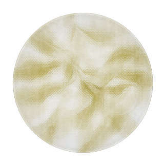 Planche À Découper Texture Or Élégant